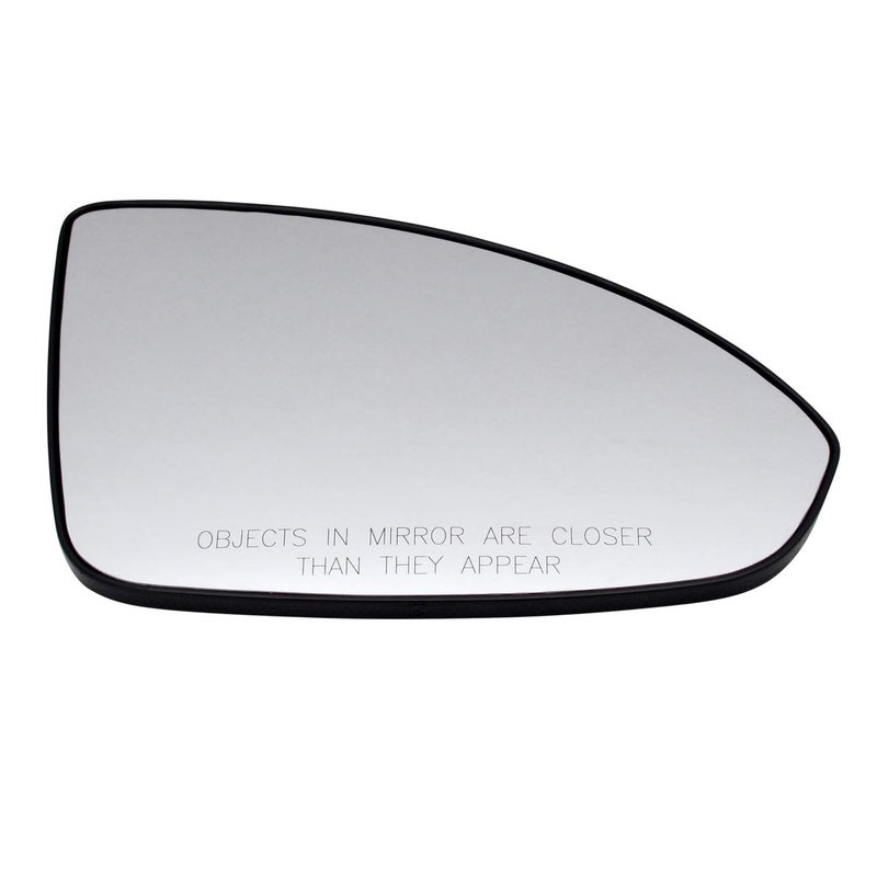 Rugged TUFF Passenger Side Mirror Glass Replacement For 2011 2012 2013 2014 2015 2016 Chevrolet Cruze, 2016 Chevy Limited Right Rear View Convex Mirrors with Backing Plate Non-Heated 95215095 GM1323488 - Image 1